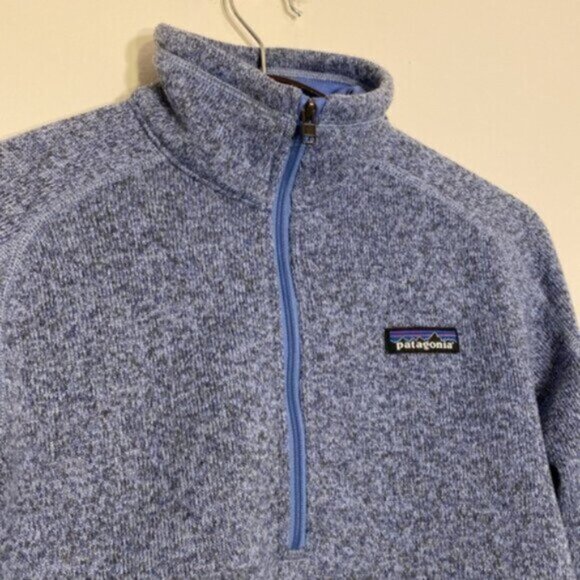 Patagonia Better Sweater Jacket Medium Lavender LVBL Fleece Pullover 2019 $139 - Picture 4 of 11